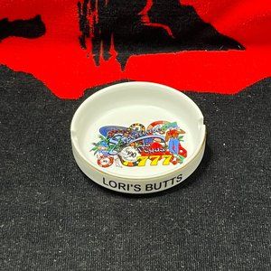 Ashtray. Vintage. Las Vegas. "Lori's Butts". Vintage. Good Condition.